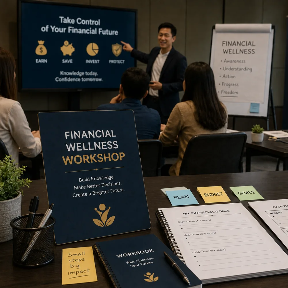 Financial wellness workshop for employees
